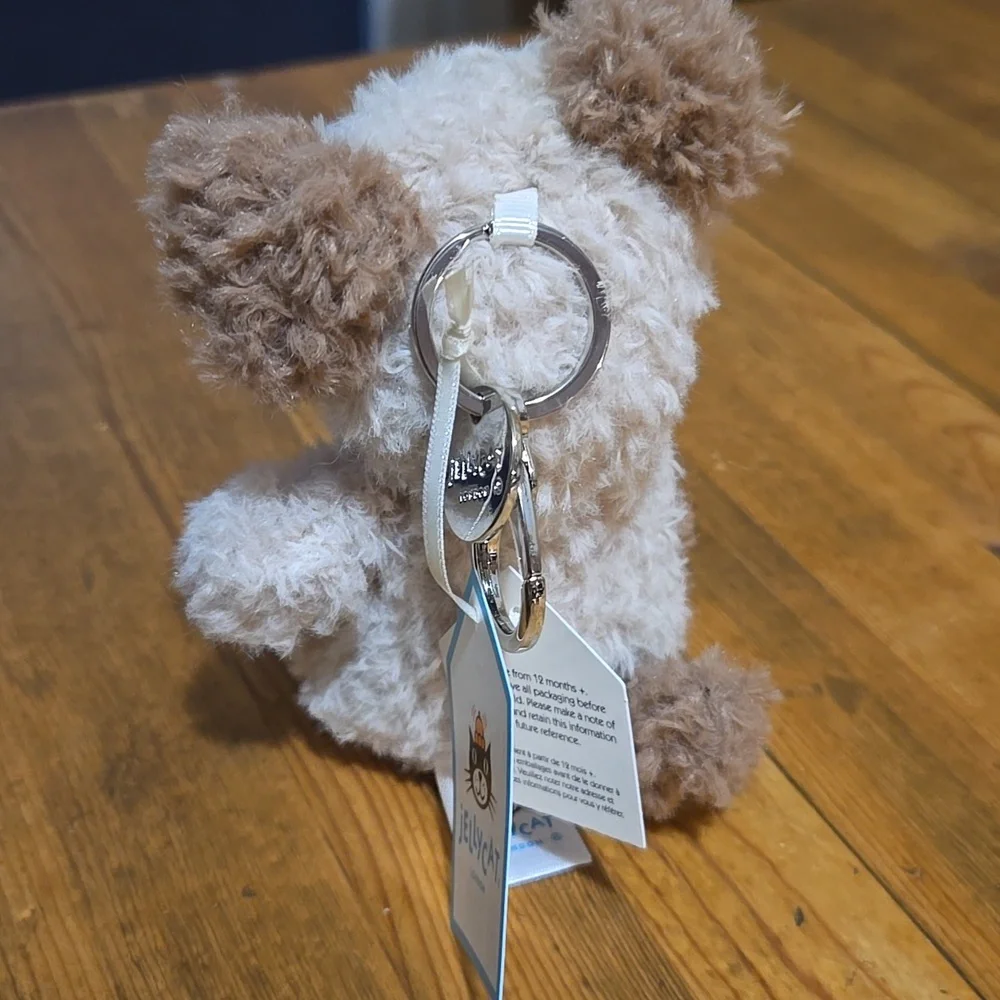 Jellycat Little Pup Bag Charm 7.1x 3.9x3.1" NWT Authentic - Picture 6 of 8